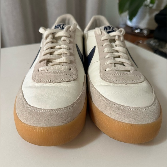 Nike Men’s Killshot 2 Leather Shoes In Size 10.5 Color Navy, White, Light Gray - Picture 3 of 13
